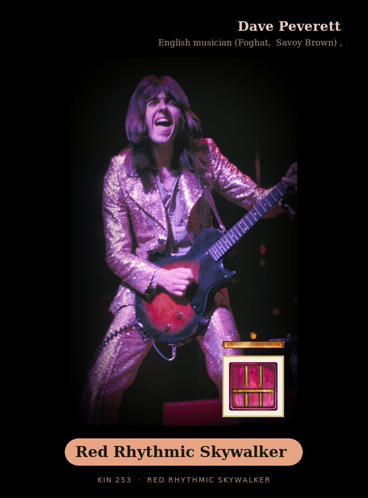 Dave Peverett · Red Rhythmic Skywalker