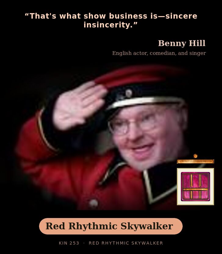 Benny Hill · Red Rhythmic Skywalker