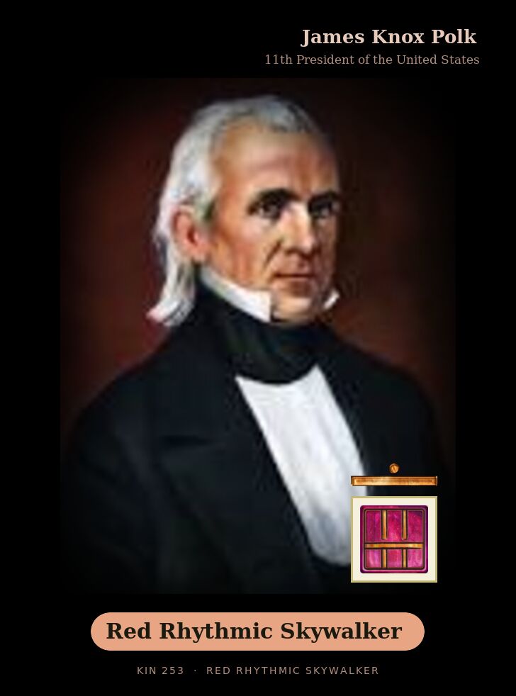 James Knox Polk · Red Rhythmic Skywalker