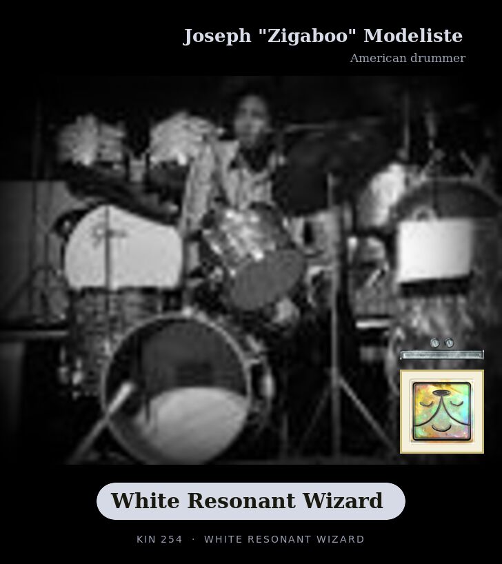 Joseph "Zigaboo" Modeliste · White Resonant Wizard