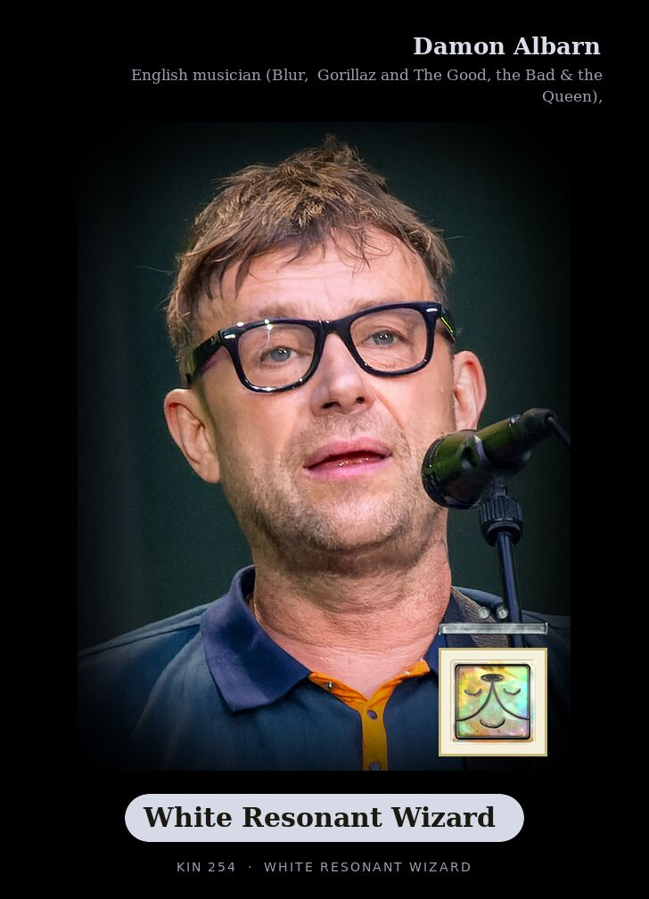 Damon Albarn · White Resonant Wizard
