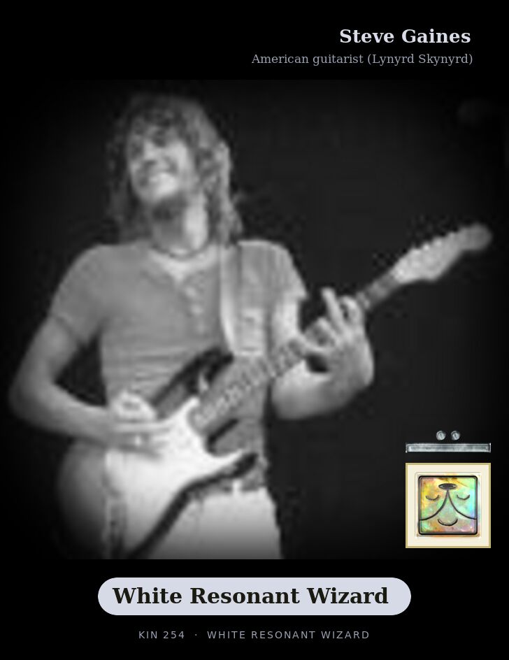 Steve Gaines · White Resonant Wizard
