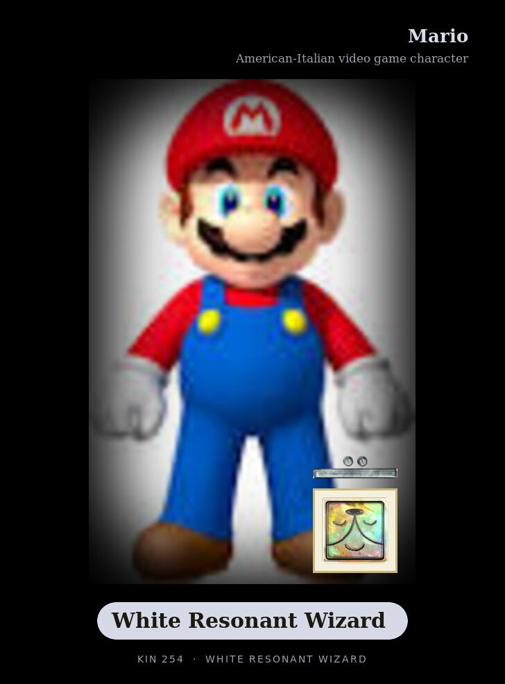 Mario · White Resonant Wizard