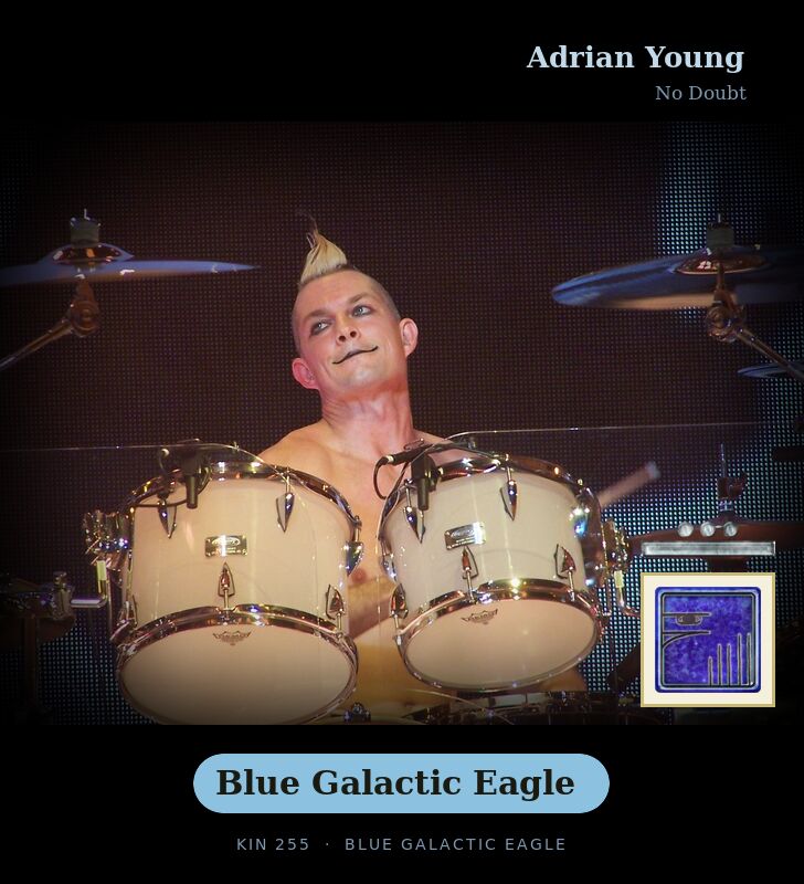 Adrian Young · Blue Galactic Eagle