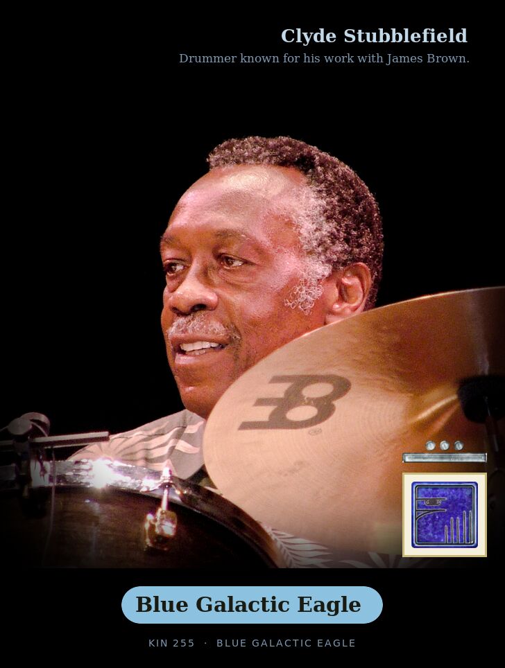 Clyde Stubblefield · Blue Galactic Eagle