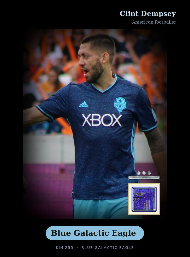 Clint Dempsey · Blue Galactic Eagle