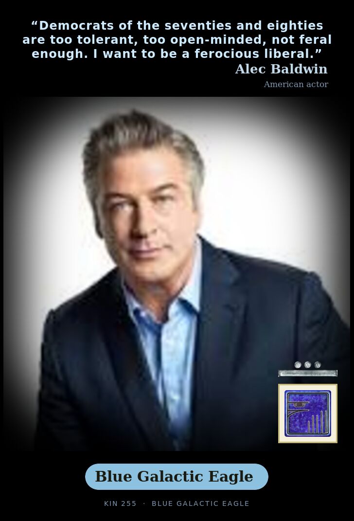 Alec Baldwin · Blue Galactic Eagle