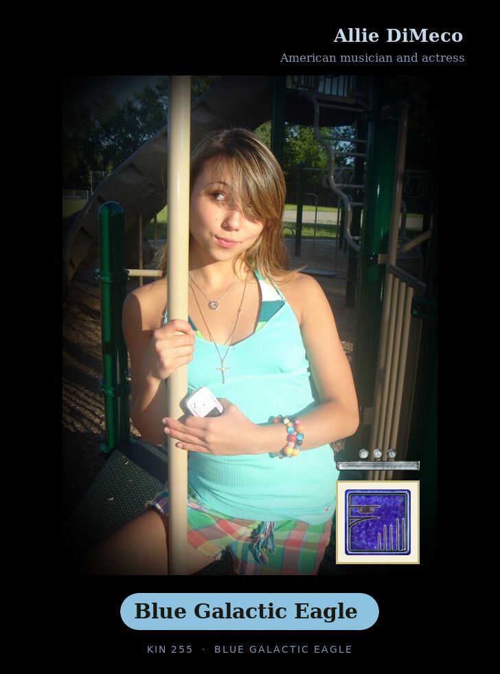 Allie DiMeco · Blue Galactic Eagle