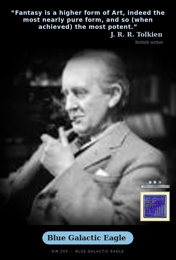 J. R. R. Tolkien · Blue Galactic Eagle