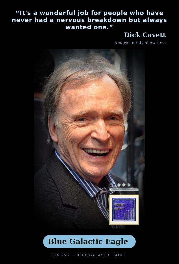 Dick Cavett · Blue Galactic Eagle