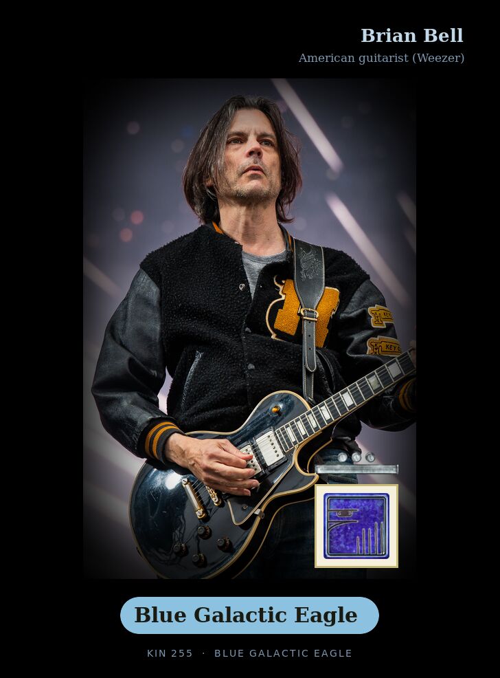 Brian Bell · Blue Galactic Eagle