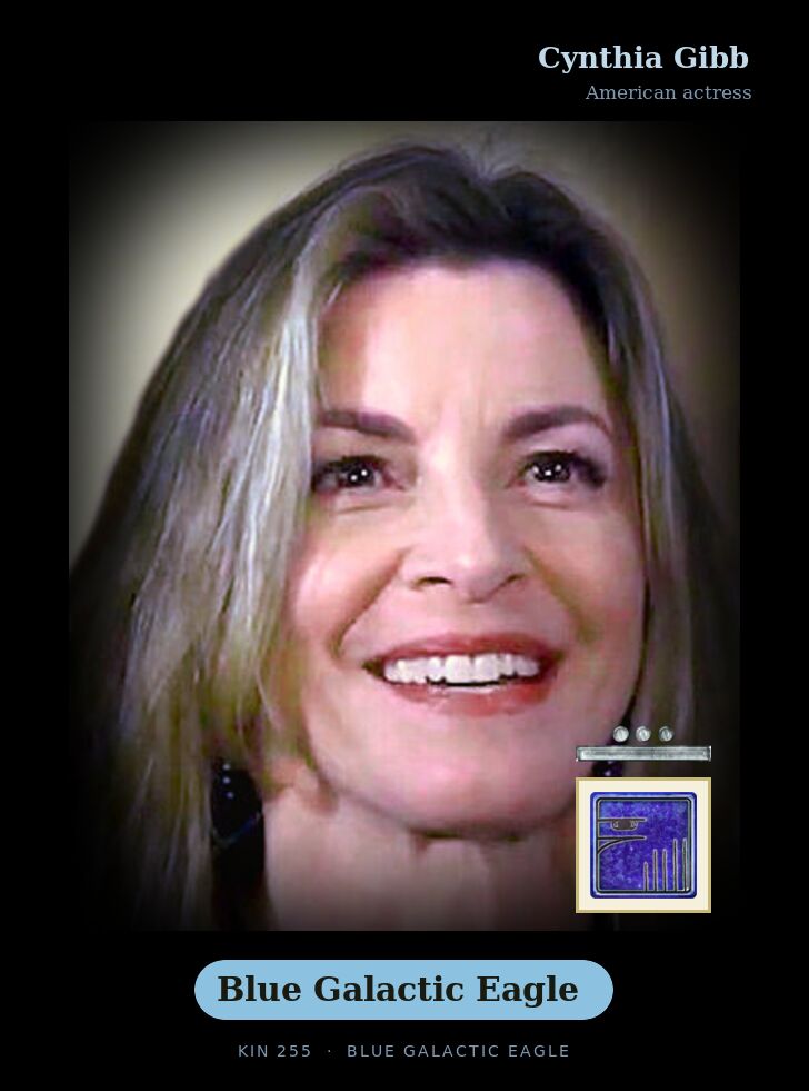 Cynthia Gibb · Blue Galactic Eagle