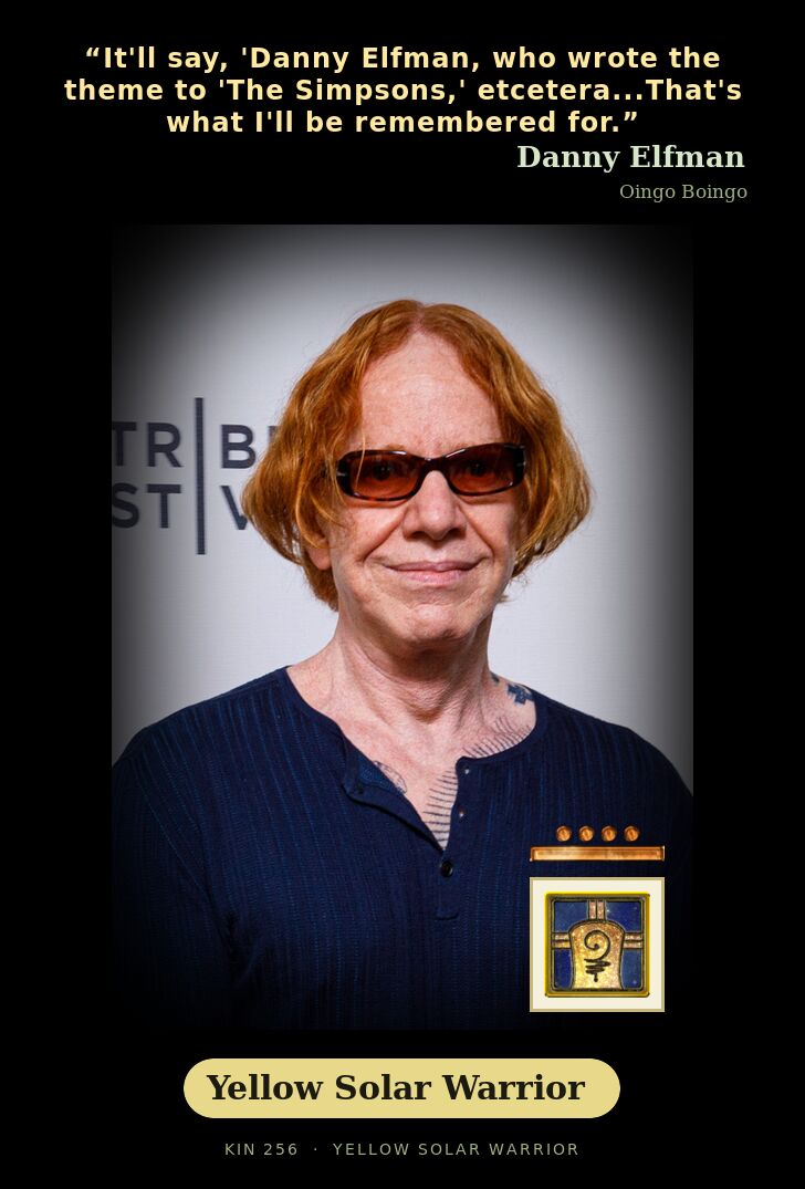 Danny Elfman · Yellow Solar Warrior