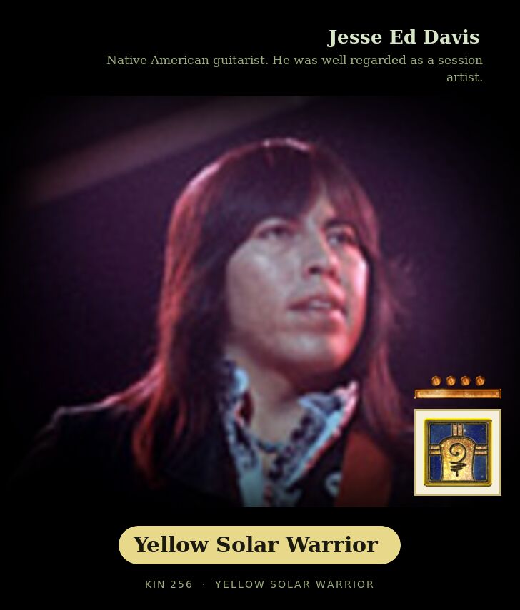 Jesse Ed Davis · Yellow Solar Warrior