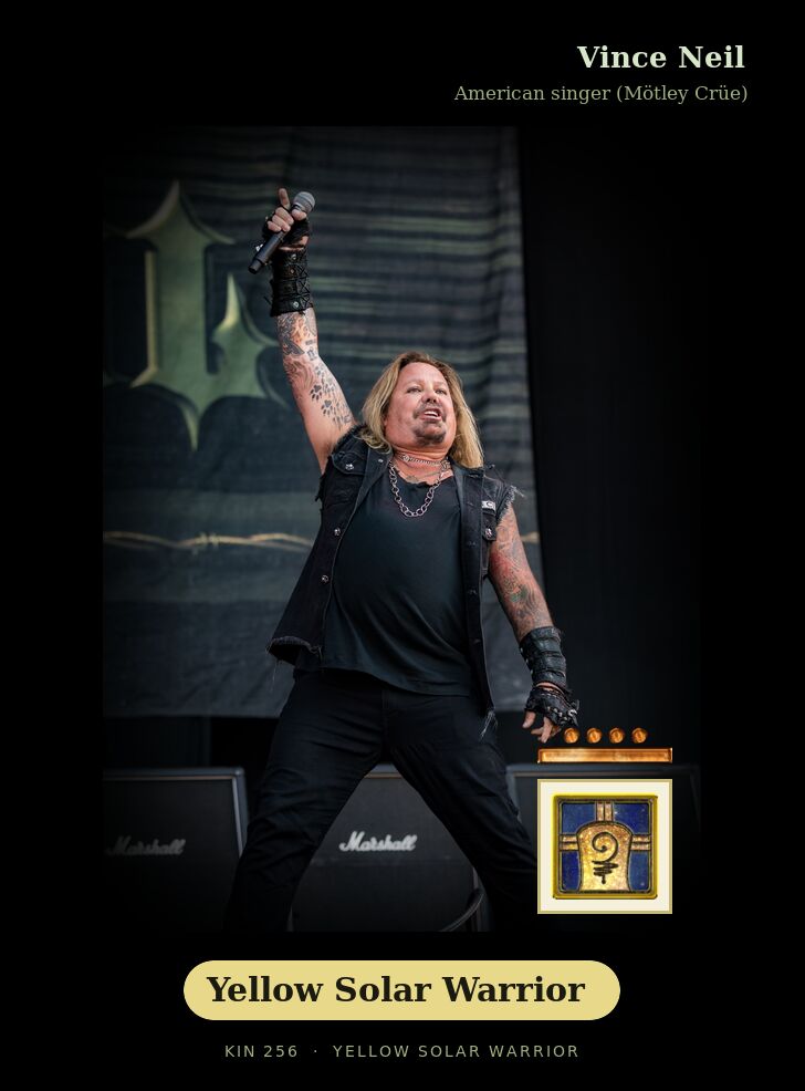 Vince Neil · Yellow Solar Warrior