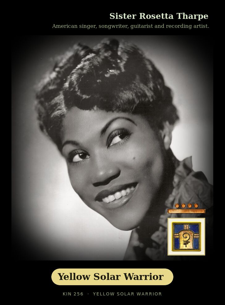 Sister Rosetta Tharpe · Yellow Solar Warrior