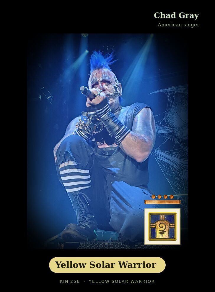 Chad Gray · Yellow Solar Warrior