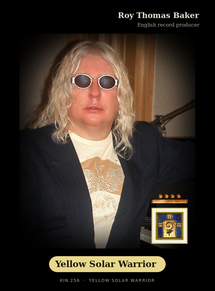 Roy Thomas Baker · Yellow Solar Warrior