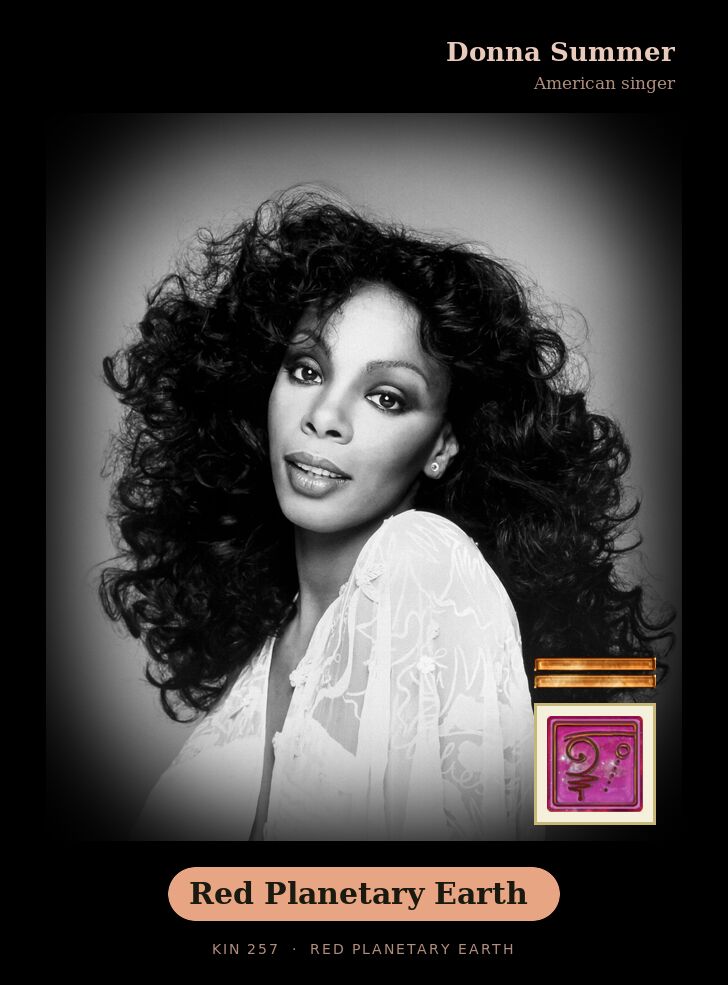 Donna Summer · Red Planetary Earth