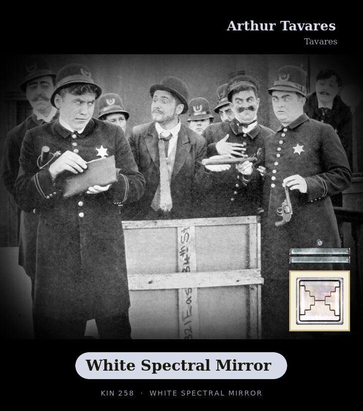 Arthur Tavares · White Spectral Mirror