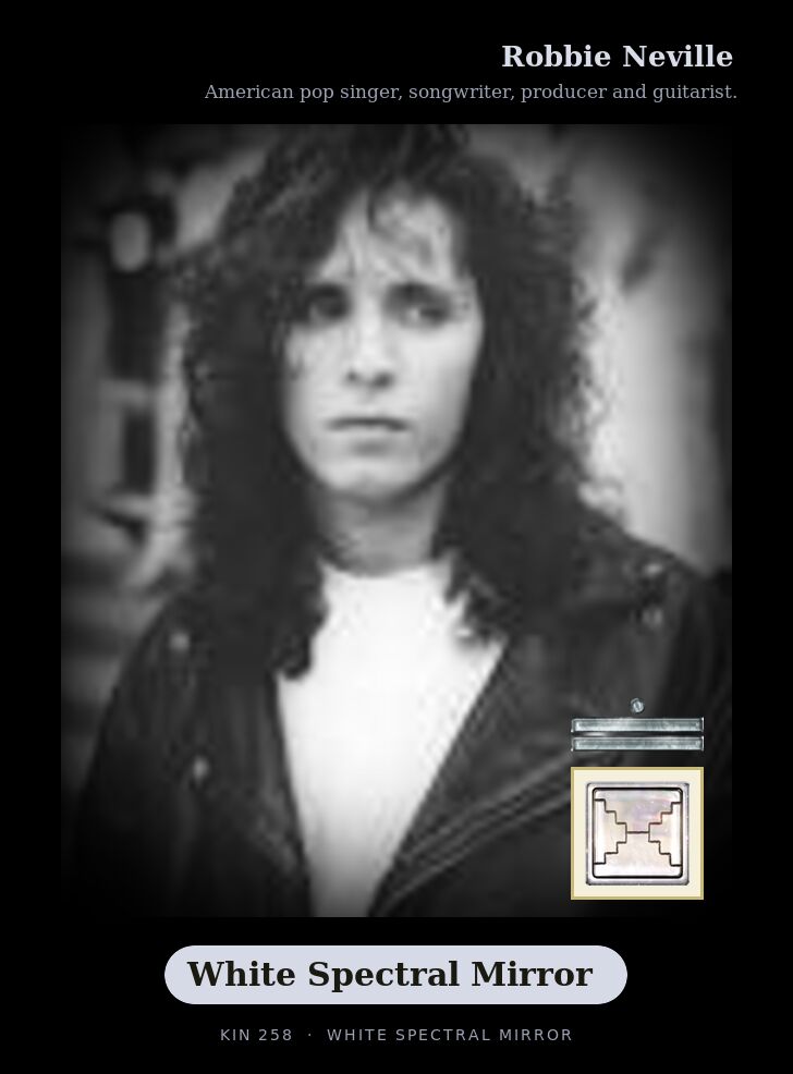 Robbie Neville · White Spectral Mirror
