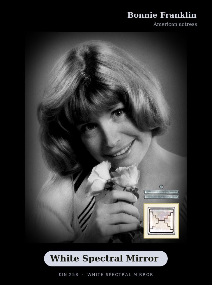 Bonnie Franklin · White Spectral Mirror