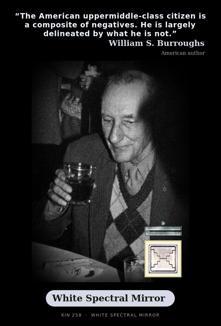 William S. Burroughs · White Spectral Mirror
