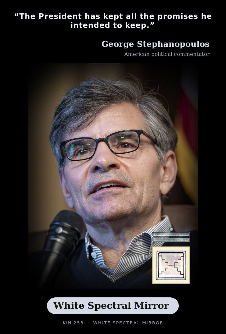 George Stephanopoulos · White Spectral Mirror