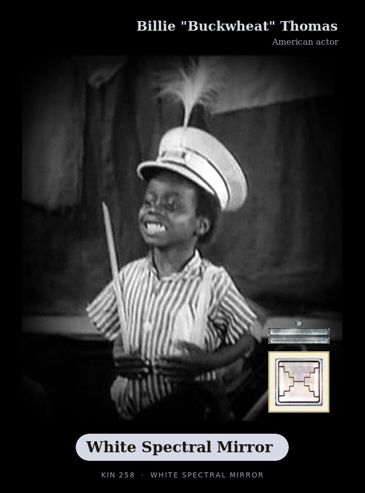 Billie "Buckwheat" Thomas · White Spectral Mirror