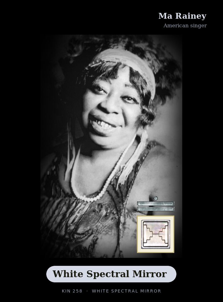 Ma Rainey · White Spectral Mirror