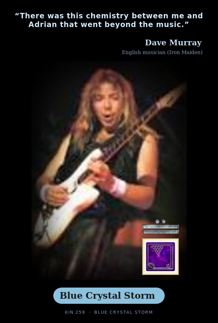 Dave Murray · Blue Crystal Storm