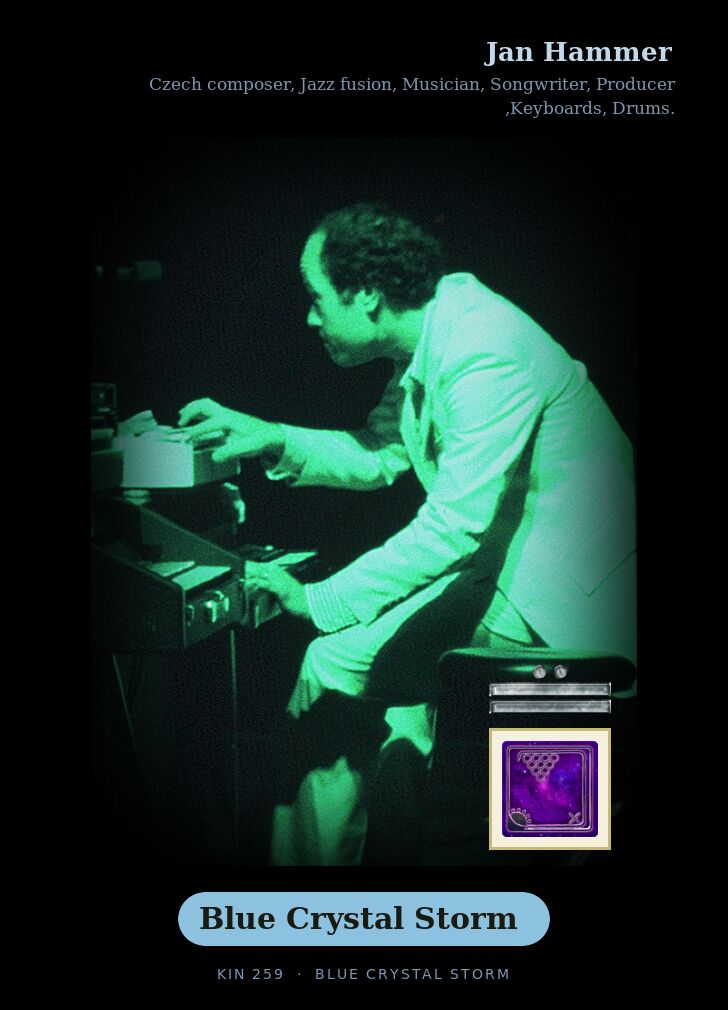 Jan Hammer · Blue Crystal Storm