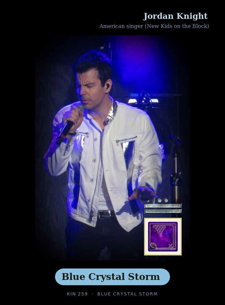 Jordan Knight · Blue Crystal Storm