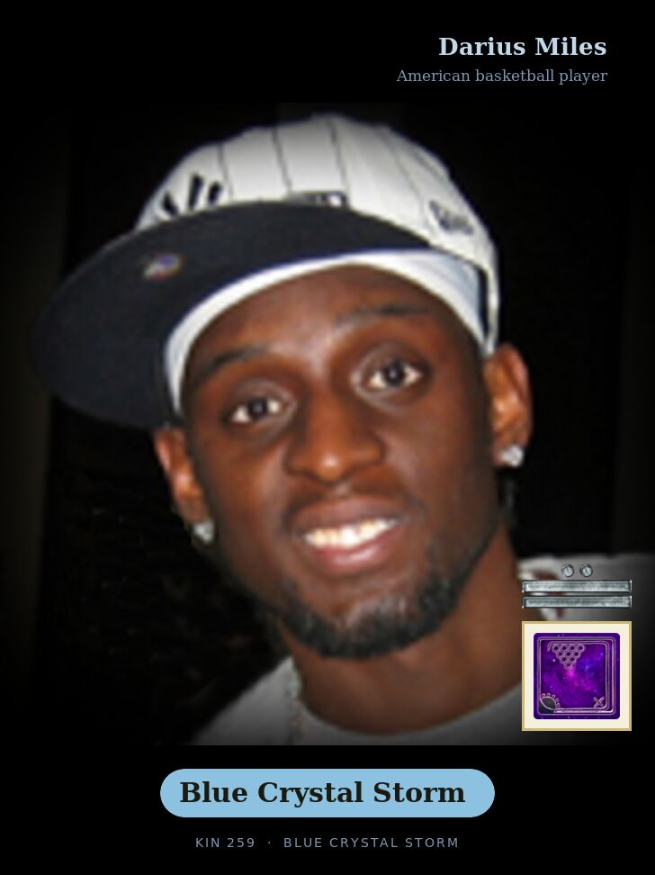 Darius Miles · Blue Crystal Storm