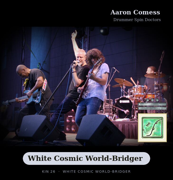 Aaron Comess · White Cosmic World-Bridger