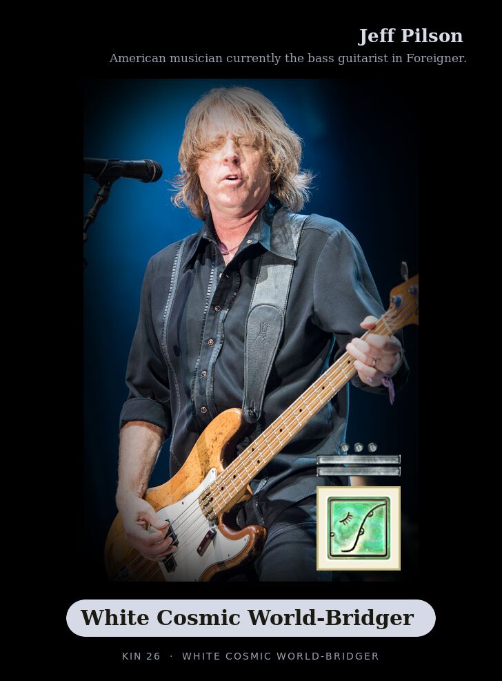 Jeff Pilson · White Cosmic World-Bridger