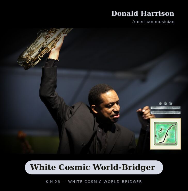 Donald Harrison · White Cosmic World-Bridger