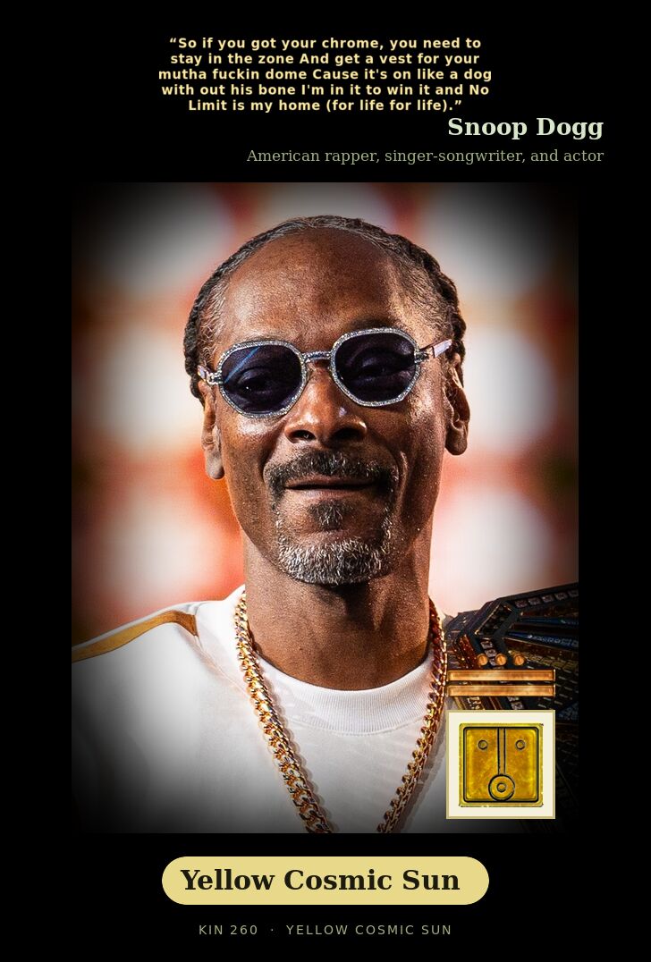 Snoop Dogg · Yellow Cosmic Sun