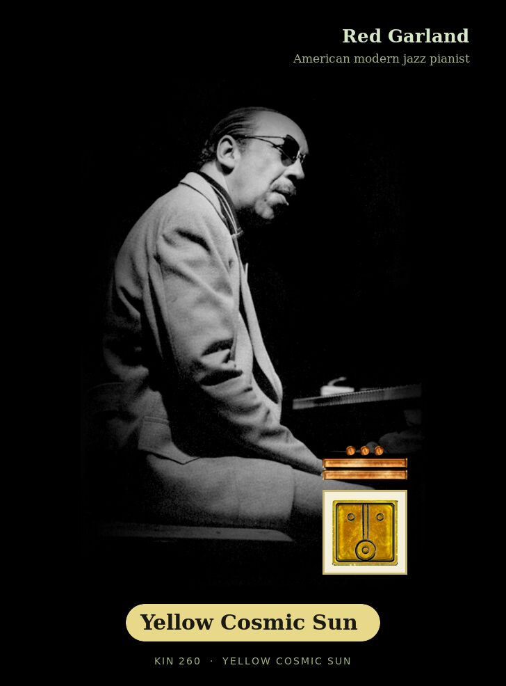Red Garland · Yellow Cosmic Sun