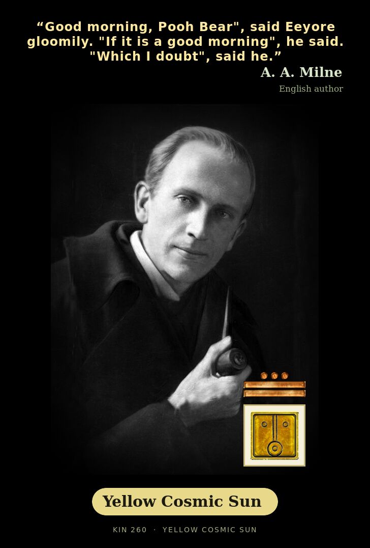 A. A. Milne · Yellow Cosmic Sun