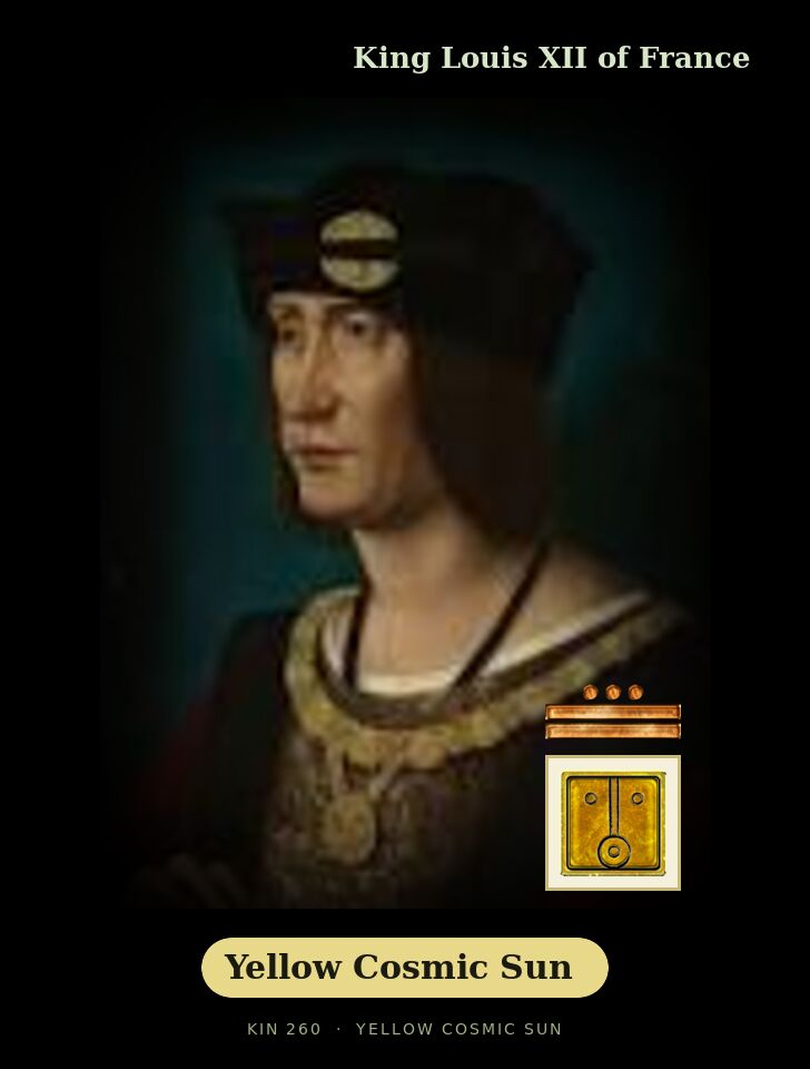 King Louis XII of France · Yellow Cosmic Sun