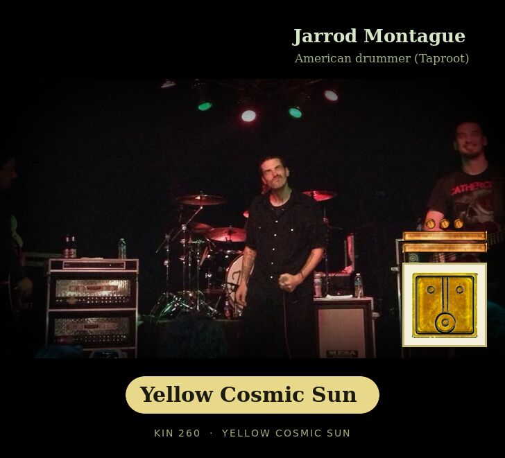 Jarrod Montague · Yellow Cosmic Sun