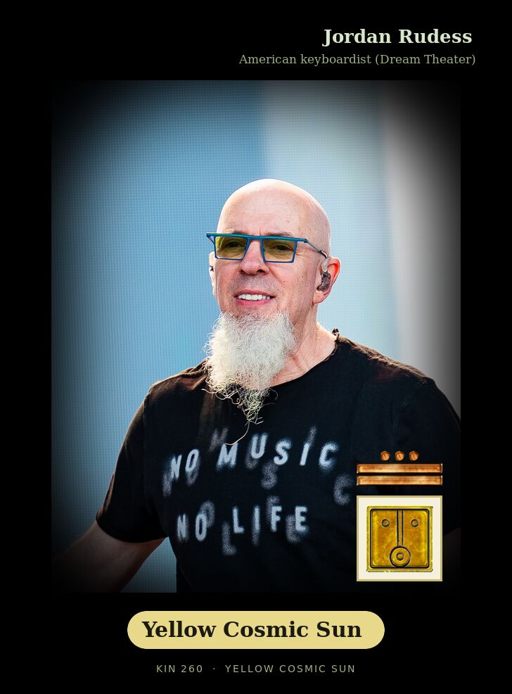 Jordan Rudess · Yellow Cosmic Sun