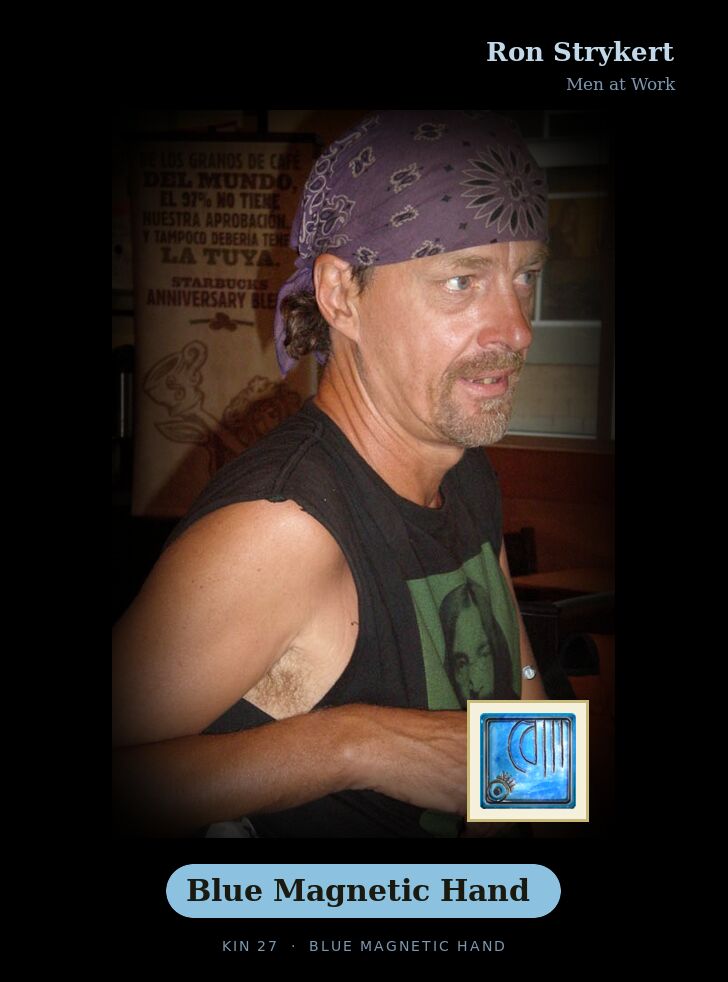Ron Strykert · Blue Magnetic Hand