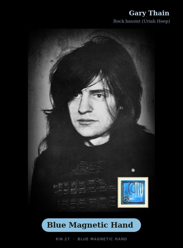 Gary Thain · Blue Magnetic Hand