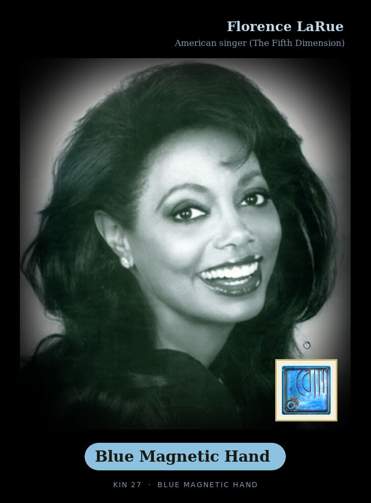 Florence LaRue · Blue Magnetic Hand