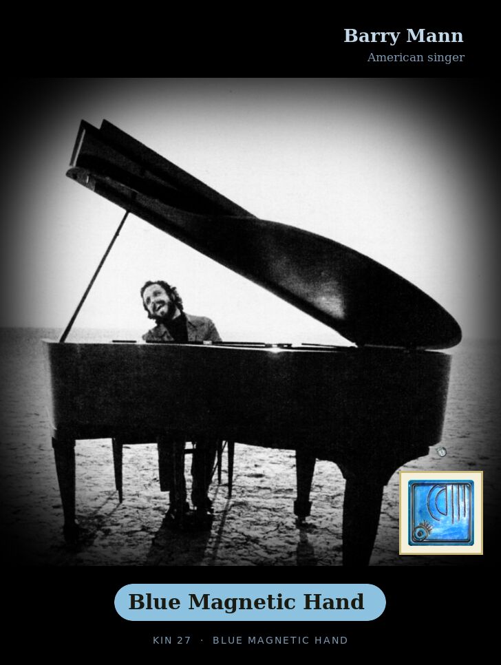 Barry Mann · Blue Magnetic Hand