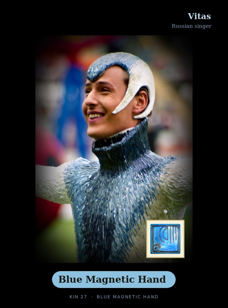 Vitas · Blue Magnetic Hand