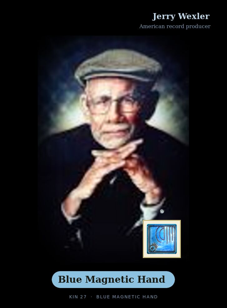 Jerry Wexler · Blue Magnetic Hand