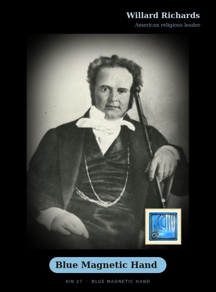 Willard Richards · Blue Magnetic Hand